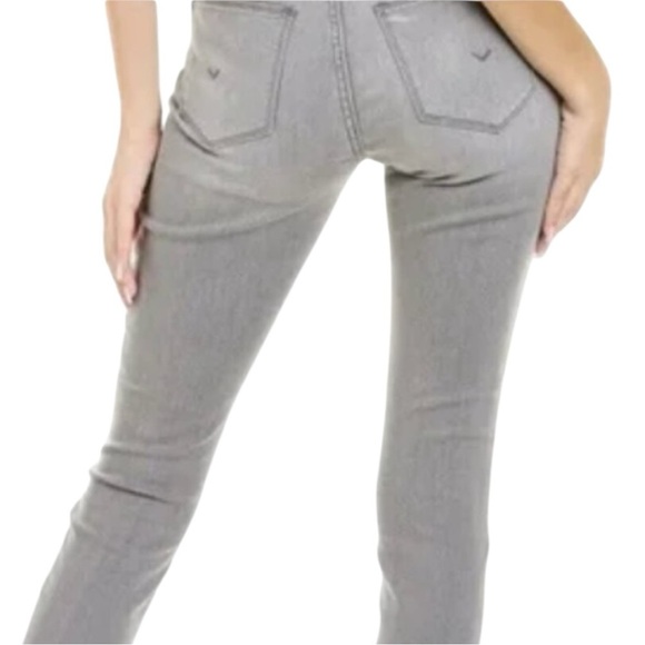 Hudson Denim Blair Gray Skinny Jeans Women's Size 34/18 - Picture 2 of 6